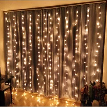 4*2,5 M 320LED Opony svetlo vianočné svetlo LED cencúľ string Svetlo ulici garland dovolenku nový rok dekor lampa LED žiarovka Vlkovcový