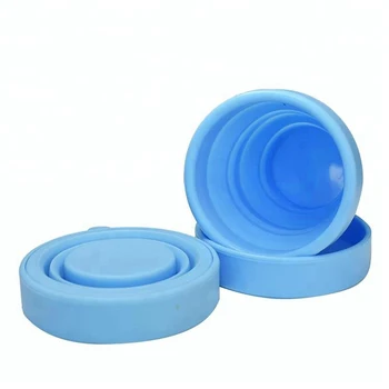 Hot predaj Silikónové sterilizátor pohár pre ženy-menštruačný kalíšok silicona flexibilné Menštruačné sterilizáciu pohár Skladací Pohár Sterilizujeme