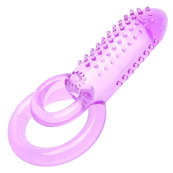 OLO Penis Krúžok Vibrátor Oneskorenie Ejakulácie Penis Krúžok Stimulátor Klitorisu Muž Masturbácia, Sexuálne Hračky pre Mužov
