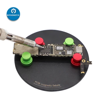 Magnetické Doske Zariadenie s 4 Magnetické Kolíky PCB Dosky Držiak pre iPhone Opravy Doske Svorka Spájkovanie Platforma