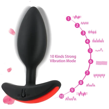 7 Frequnrecy s Vibračnou Masér Intímne Tovaru Sexuálne Hračky Pre Páry G-spot Masáž Prostaty Riti Rozšírenie Stimulátor