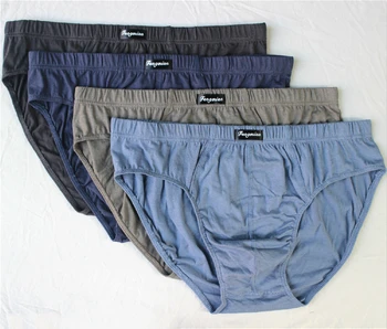 M,L,XL,2XL,3XL,4XL,5XL,6XL Pevné Nohavičky Pánske Bavlnené spodné Prádlo Muž nohavičky pohodlné priedušná spodná bielizeň 4pcs/veľa