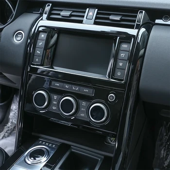 Na Land Rover Discovery 5 LR5 L462 2017-18 Lesklý Čierny ABS Centrum Klimatizácia Panel Kryt Výbava Auto Príslušenstvo 1pcs