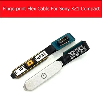 Odtlačkov prstov Power Flex Kábel Na Sony Xperia XZ1 Kompaktný Tlačidlo Napájania Snímača Odtlačkov prstov Flex Kábel Páse s nástrojmi Náhradné Diely