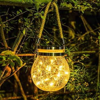 Zavesenie Solárneho String Víla Svetlo Jar Svetlá LED Záhradné Dekorácie Nepremokavé