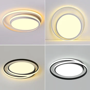 Okrúhle LED Stropné Svietidlá Pre Obývacej Izby, Jedálne, Spálne, Kuchyne, Domáce Vnútorné Flush Mount Svietidlá Stropné Svetlá