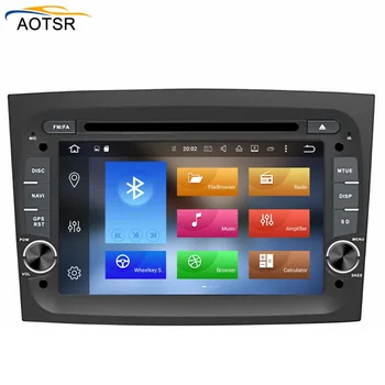 IPS Obrazovke Android, 8.1 Auto DVD Multimediálne hlavy jednotky na FIAT DOBLO 2016 2017 2018 s GPS navigácie Rádio stereo /RDS 4+32 G BT
