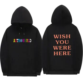 Móda hoodies pre ženy Astroworld PRAJEME VÁM BOLI TU hoodie streetwear ružová mikina s kapucňou Scott Travis mikina femme Pulóver