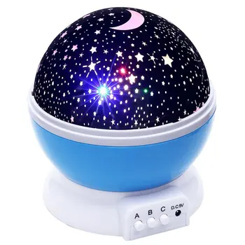 Hviezda Nebo Projektor Romantický Vesmíru Noc Lampa LED Projekčnej Lampy Spálne Dekorácie Prenosné Domova Dieťa je Dar