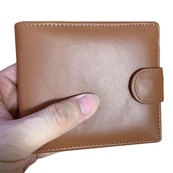 Kožené Peňaženky muž držiteľa karty kabelku mužov, kožené krátke Peňaženky