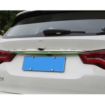 Nerezová Oceľ Zadný zadných dverí Dekoračné Pásy Kryt Výbava pre BMW X3 G01 2017 2018 2019 M Výkon Styling Príslušenstvo