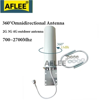 AFLEE 28dBi 4G Antény 700~2700mhz Všesmerového Vonkajšie Vnútorné 4G Antény 15 m Kábel pre 2G, 3G, 4G Mobilný Signál Booster