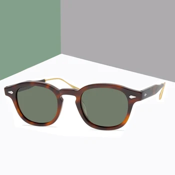 New York Dizajnér Značky Classic Polarizované slnečné Okuliare pre Mužov, Ženy Vysokej Kvality Acetát Námestie Slnečné Okuliare s UV400 Šošovky