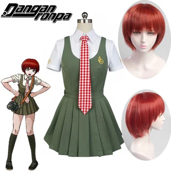 2020 nové Japonskom anime super Dangan Ronpa 2 Danganronpa Koizumi Mahiru cosplay costumeschool plný nastaviť jednotné biele tričko sukne