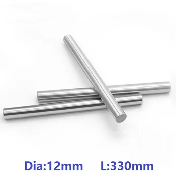 30pcs/veľa 12 mm lineárny hriadeľ 330 mm dlhé 12x330mm chrómovaný á linear, hriadeľ tvrdené linear, hriadeľ rod bar CNC oceľové tyče
