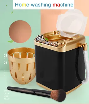 Mini Krásy Powder Puff Mixér Práčka Elektrické Roztomilý Kozmetické Make-Up Štetce Nadácie Hubky Čistič Umývačky Nástroj