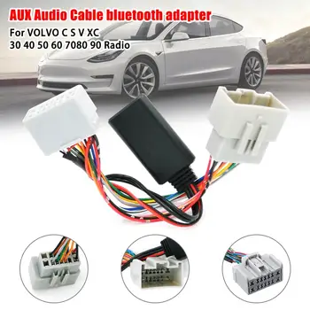 Car Audio Prijímač AUX IN Bluetooth Adaptér pre Volvo C30 C70, S40 S60, S70 S80 V40 V50 V70 XC70 Prijímač, Adaptér