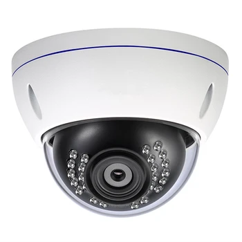 8MP 4K IP Kamera, POE, Vonkajšie H. 265 Onvif Kovové Vnútorné Dome CCTV Nočné Videnie 4MP Video Surveillance Camera