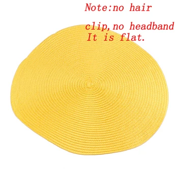 35 cm Kolo PP slamy základná Disk Fascinator Základňu pre fascinator polyester fascinator klobúk Veľkoobchod kentucky derby NOVÉ headpieces