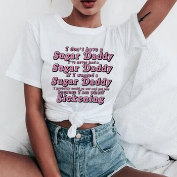 Áno, Otecko Satan Je Môj Cukor Otecko tričko top tees žena print plus veľkosť 2020 grafické tees ženy t-shirt tričko tumblr kawaii