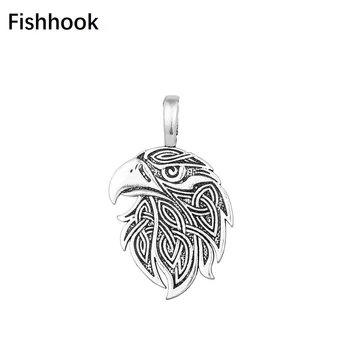 Fishhook Viking Raven Prívesok Írsky Uzol Severanov Odin Raven Fenrir Náhrdelník Talizman Amulet Charms Módne Šperky Čo Pre Človeka