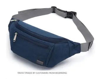 Pánske Pás taška športové outdoorové voľný čas veľkú kapacitu ramenný messenger taška hrudníka taška
