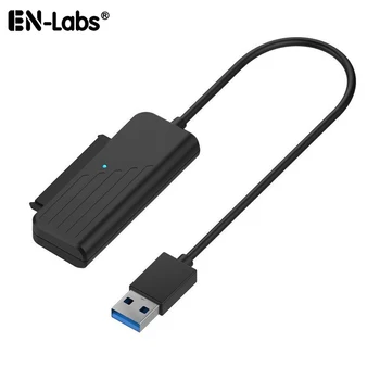 SATA na USB Adaptér,USB 3.1 Typ C USB3 2.0 Kábel 2.5 HDD Externý Pevný Disk Converter pre Notebook SSD 22 Pin SATA III Kábel USB
