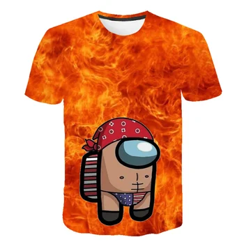 Hot-predaj cartoon Vianoce malý cisár rýchlo sa odparujúci vtipné O-krku-krátke rukávy módne detí 3D tlač T-shirt