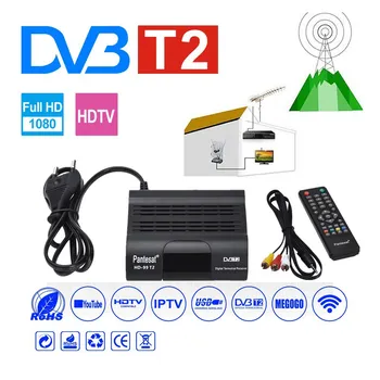 HD DVB-99 T2 Tuner Dvb T2 Vga TV Dvb-t2 Pre Monitor Adapter-USB2.0 Tuner Prijímač Satelitný Dekodér Dvbt2 Ruskej Príručka
