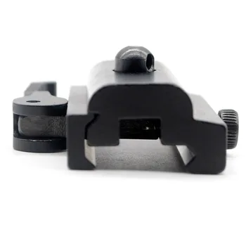 20 mm Rýchle Odpojenie Vydania Puška Bipod Otočný Namontujte Záves Otočný Adaptér S QD Odnímateľný