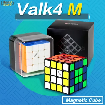 Mofangge Valk4 M Valk4M 4x4x4 Magnetické Cube 4x4 Rýchlosť magic Cube Silný Magnet Cubo Magico Valk 4 Magnety Puzzle Hry Hračky