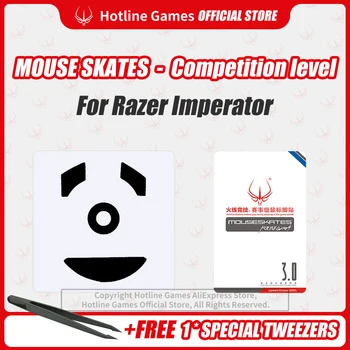 Hotline Hry 3.0 Úroveň hospodárskej Súťaže Myši Korčule Myši Nohy Pad Razer Imperator Myši 0.28 mm/0.6 mm Hrúbka