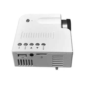 UC28C+ Home Mini Projektor Miniatúrne Prenosné 1080P HD Premietacie Mini LED Projektor Pre Domáce Kino Zábava