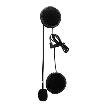 Mikrofón, Reproduktor Headset V4/V6 palubného telefónu Univerzálny Headset Prilba Intercom Klip pre Motocykel Zariadením Bluetooth