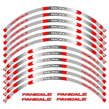 Vysoko kvalitné 6 Farieb Motocyklových kolies obtlačky Reflexné nálepky ráfik pre DUCATI 1199 PANIGALE/S/Trikolóra 899 1299/S/R 959