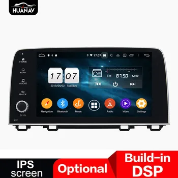 DSP Android 9.0 Auto DVD Prehrávač, GPS navigáciu Pre Honda CR-V CRV 2017 2018 auto rádio stereo multimediálny prehrávač headunit nahrávač