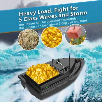 Nové D16 Smart RC Rybárske Nástroj Návnadu Lodi Chlapec Hračky Dual Motorových Ryby Finder Loď, Čln, Diaľkové Ovládanie 500m Rybárske Lode Rýchlosť Loďou
