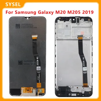 Pre Samsung Galaxy M20 M205 2019 LCD Displej Dotykový Displej Digitalizátorom. Montáž SM-M205 M205F M205G / DS Náhradné