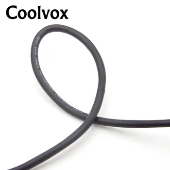 Coolvox Ručné Zváranie 1RCA Na 1RCA Koaxiálny Audio Subwoofer BASS Audio Kábel Stabilný Prenos Signálu DAC Koaxiálny Line