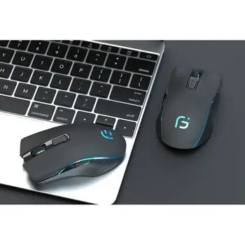 2.4 GHz, Bluetooth Bezdrôtové Myši 6 Tlačidlá Počítač PC, Notebook Myší Bezdrôtovej Práce, Optická Myš