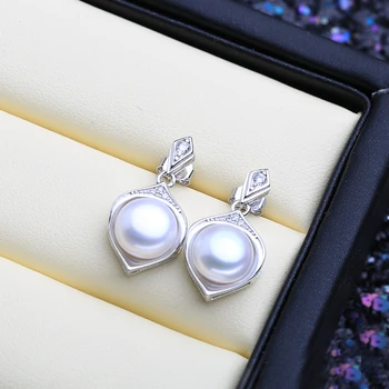 FENASY Pearl Šperky sady Perlový Náhrdelník Prívesok Sladkovodné etnických náušnice svadobné šperky sady stud náušnice pre ženy