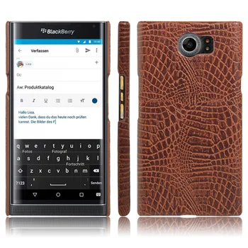 Case pre Blackberry kúpeľňou,Ochranné puzdro, krokodílej kože v prípade, drop-odolné puzdro pre Blackberry kúpeľňou