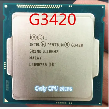 Intel G3420 LGA1150 22 nanometrov Dual-Core funguje správne Desktop Procesor doprava zadarmo