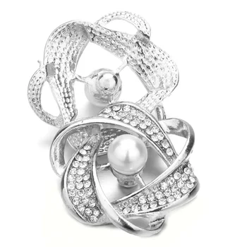 10pcs/veľa Novej Vysokej Kvality Pearl Modul Tlačidlo Šperky 18 mm Modul Tlačidlo Kúzlo Šperky Nosenie Náramku Bangles Snap Šperky