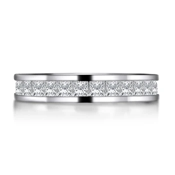 925 Sterling Silver Jednoduché Geometrické Jeden Stohovateľné Prst Prstene Pre Ženy Zapojenie Šperky