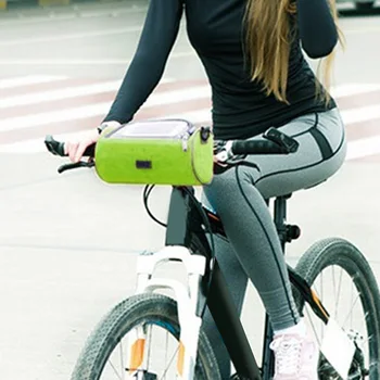 Vonkajšie Požičovňa Taška na Riadidlá Horský Bicykel Stlačte tlačidlo Displeja Mobilného Telefónu Taška Head Vonkajšie 5L Multifunkčné Prenosné, Nepremokavé Ba