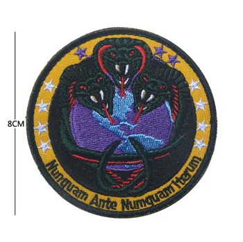 34-farebné Nové Výšivky Remienok Odznak Taktické Odznaky Škvrny Háčika a Slučky Spojovacie prostriedky pre Batohy Epaulette Remienok na ruku