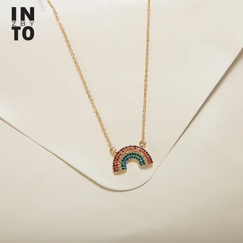 Do Farebné Crystal Rainbow, Prívesky, Náhrdelníky, Módne Šperky Nastaviť Epoxidové Drop Náušnice Pre Ženy 2020 Strany Darček Collier
