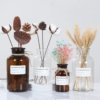 Nordic Design Sklenené Vázy Európskej Výzdoba Domov Kvetinové Vázy Kvet Usporiadanie Hydroponické Stola Váza Pre Kvetinové Dekorácie