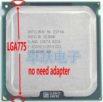 INTEL XEON E5440 2.83 GHz/12M/1333Mhz/CPU rovná LGA775 Core 2 Quad Q9550 CPU pracuje na LGA775 doske nie je potrebné adaptér